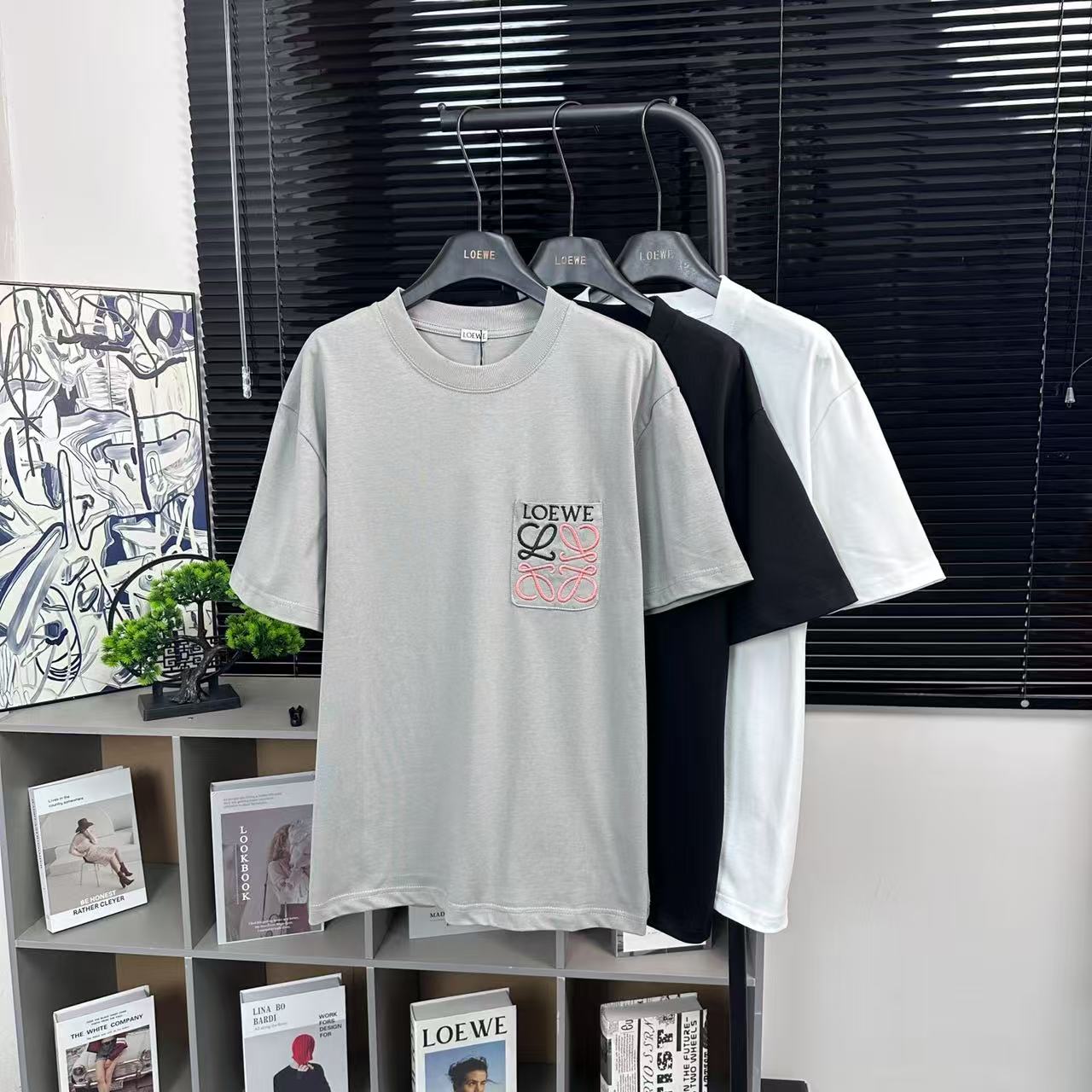 Embroidered Logo Pocket Short-Sleeve T-Shirt