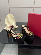 Platform Heel Sandals – Elegant Summer Statement