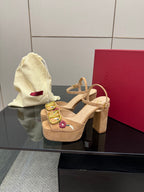 Platform Heel Sandals – Elegant Summer Statement