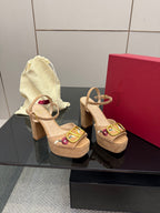 Platform Heel Sandals – Elegant Summer Statement