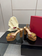 Platform Heel Sandals – Elegant Summer Statement