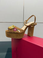 Platform Heel Sandals – Elegant Summer Statement