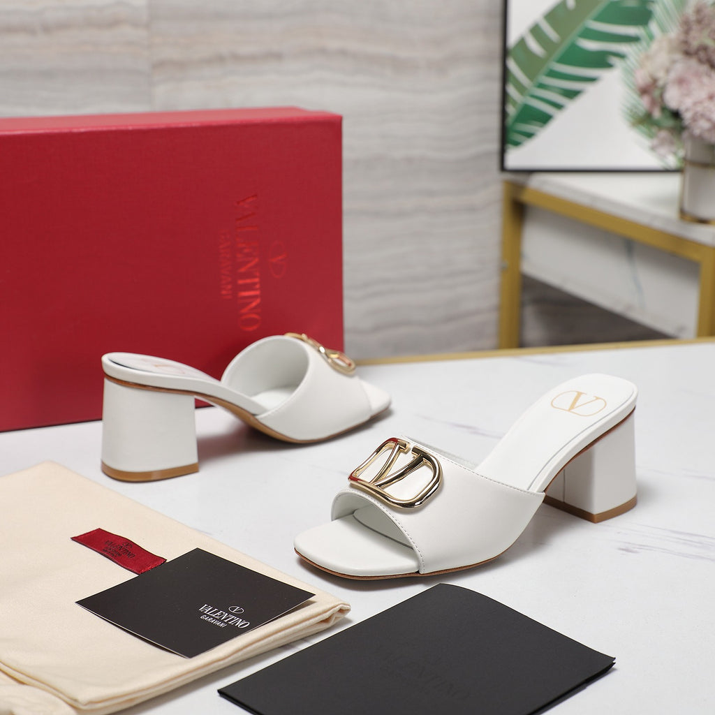 Elegant Leather Slip-On Heels – 2025 Bestseller