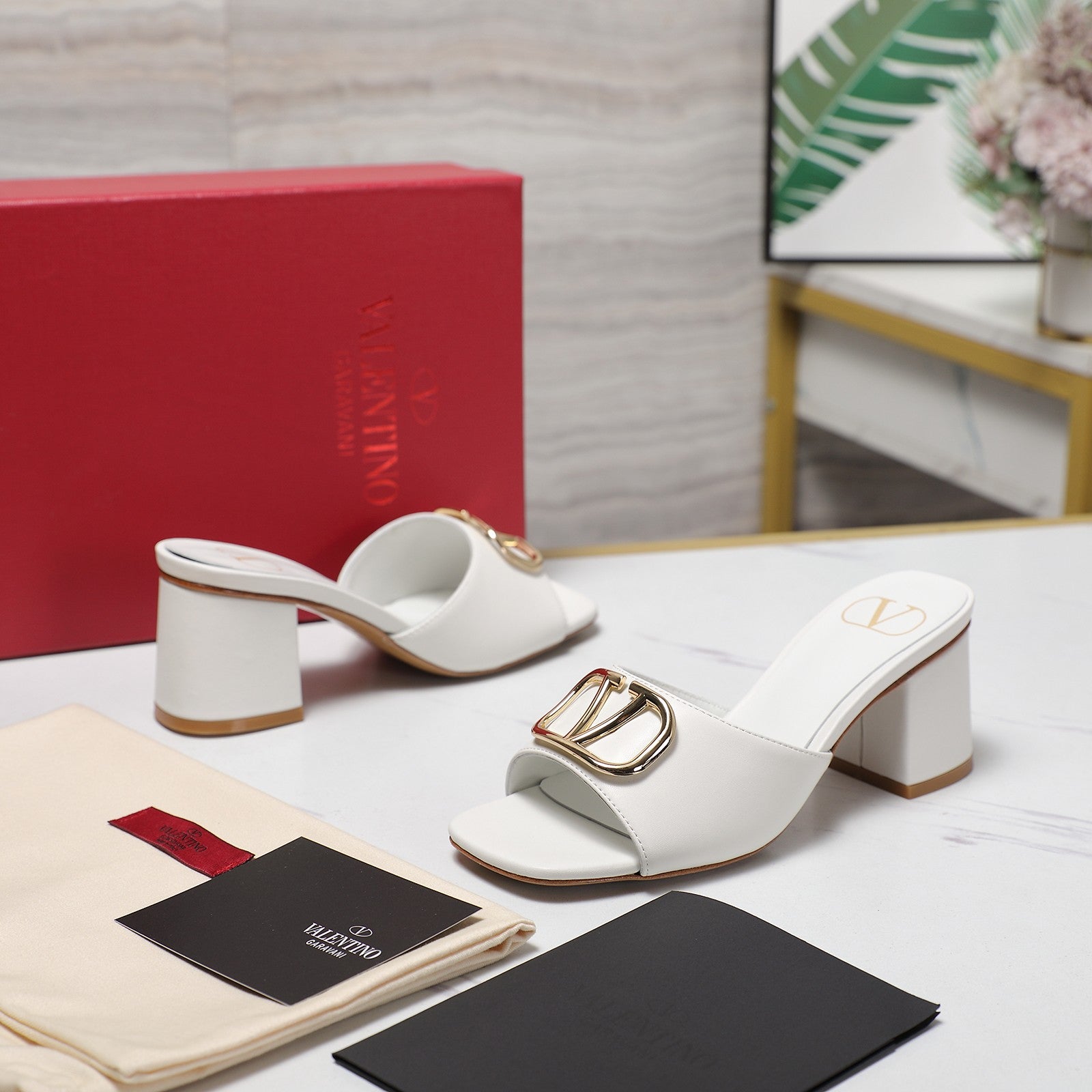 Elegant Leather Slip-On Heels – 2025 Bestseller
