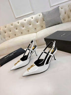 Metal Logo Heel Sandals – Early Spring 2026 Collection