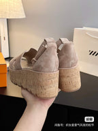 Platform Wedge Sandals – Classic Versatile Design