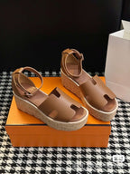 Platform Wedge Sandals – Classic Versatile Design