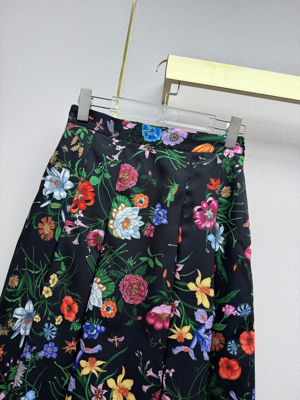 Floral Shirt & Pleated Skirt Set - 26SS Early Spring Collection  (top quality)