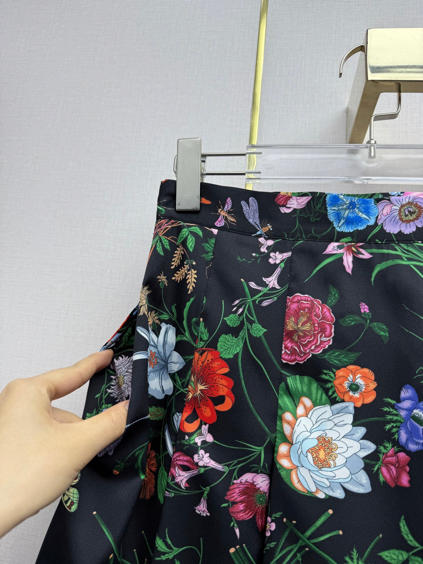 Floral Shirt & Pleated Skirt Set - 26SS Early Spring Collection  (top quality)