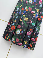 Floral Shirt & Pleated Skirt Set - 26SS Early Spring Collection  (top quality)