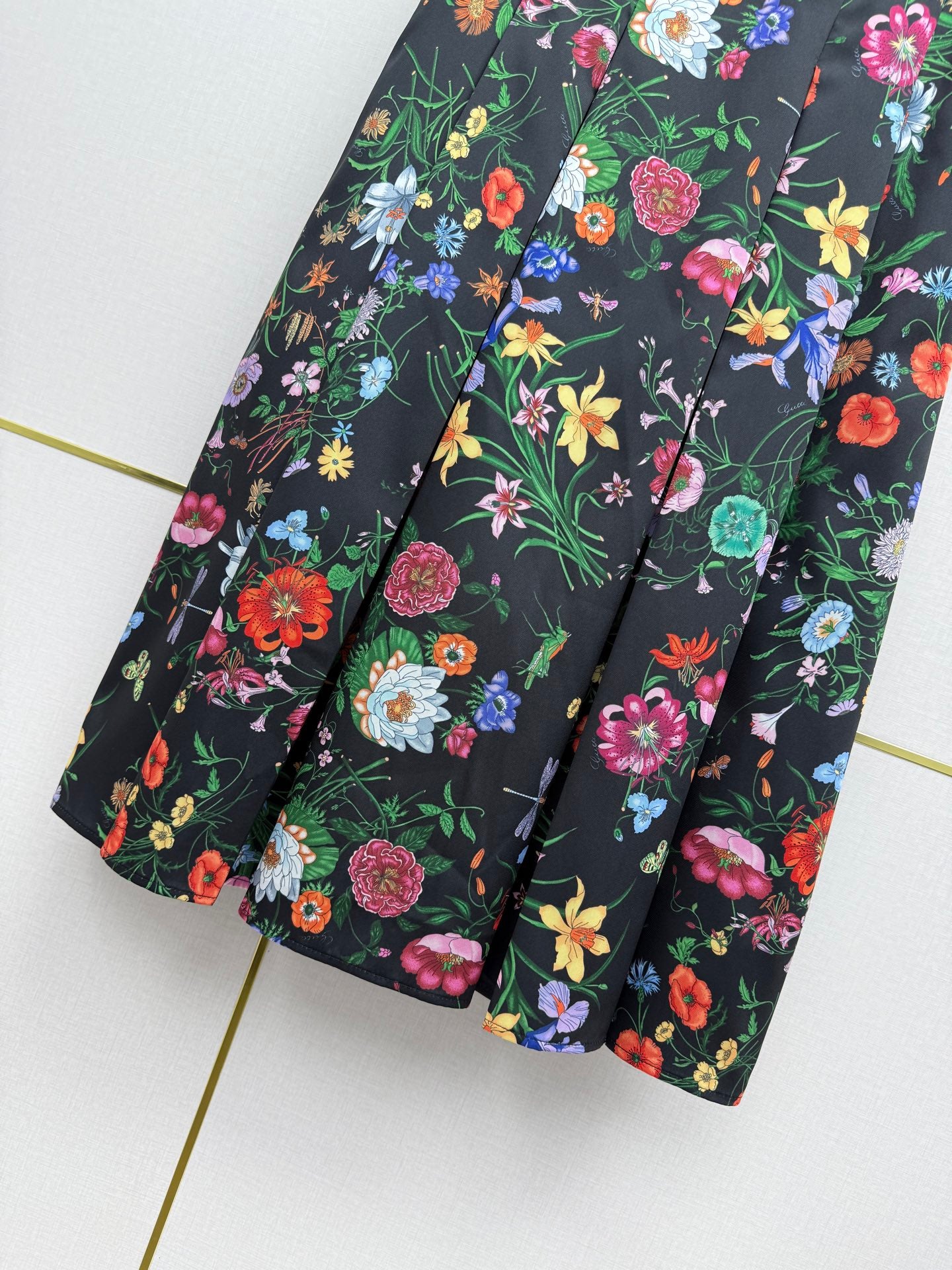 Floral Shirt & Pleated Skirt Set - 26SS Early Spring Collection  (top quality)