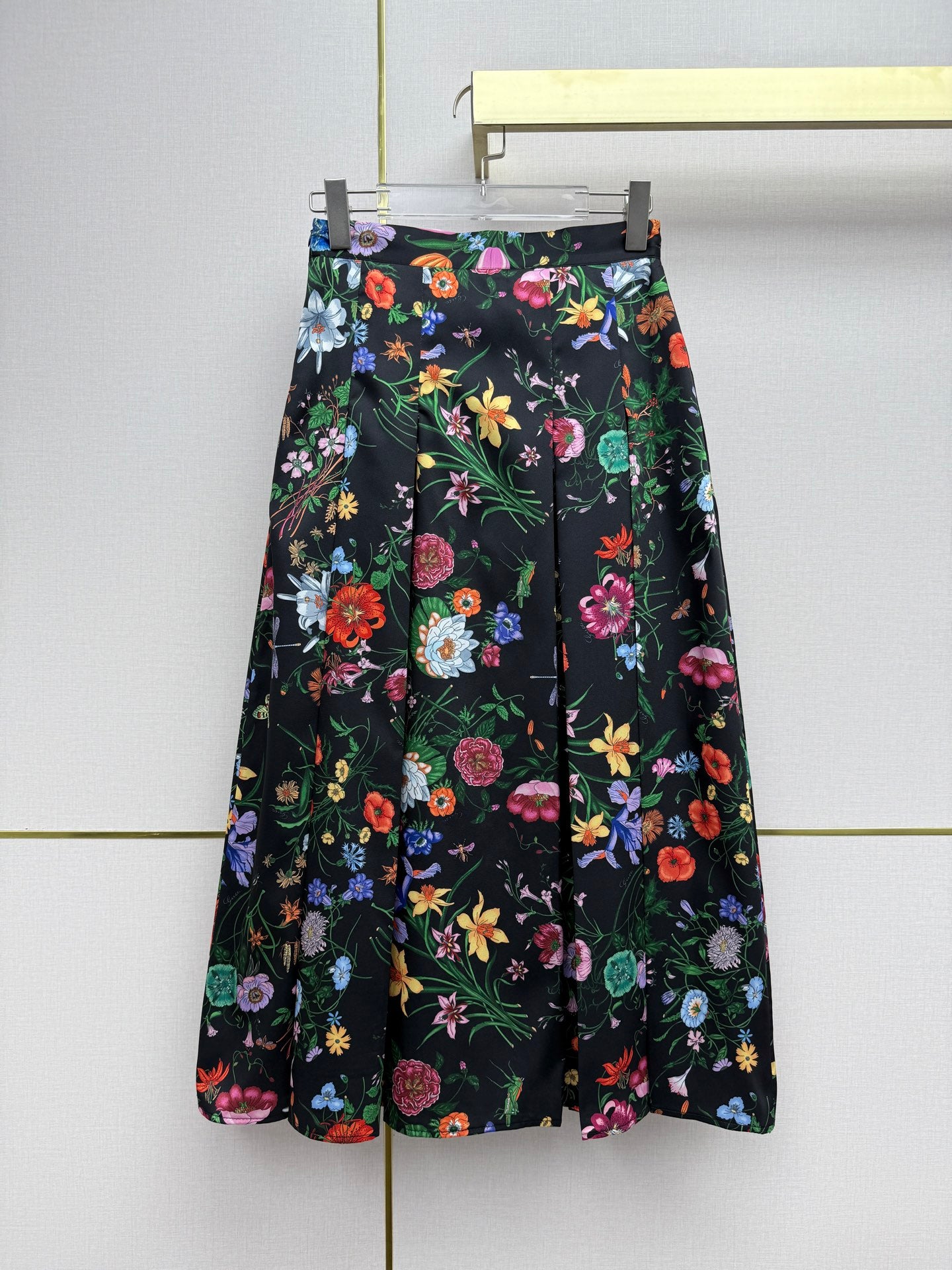 Floral Shirt & Pleated Skirt Set - 26SS Early Spring Collection  (top quality)