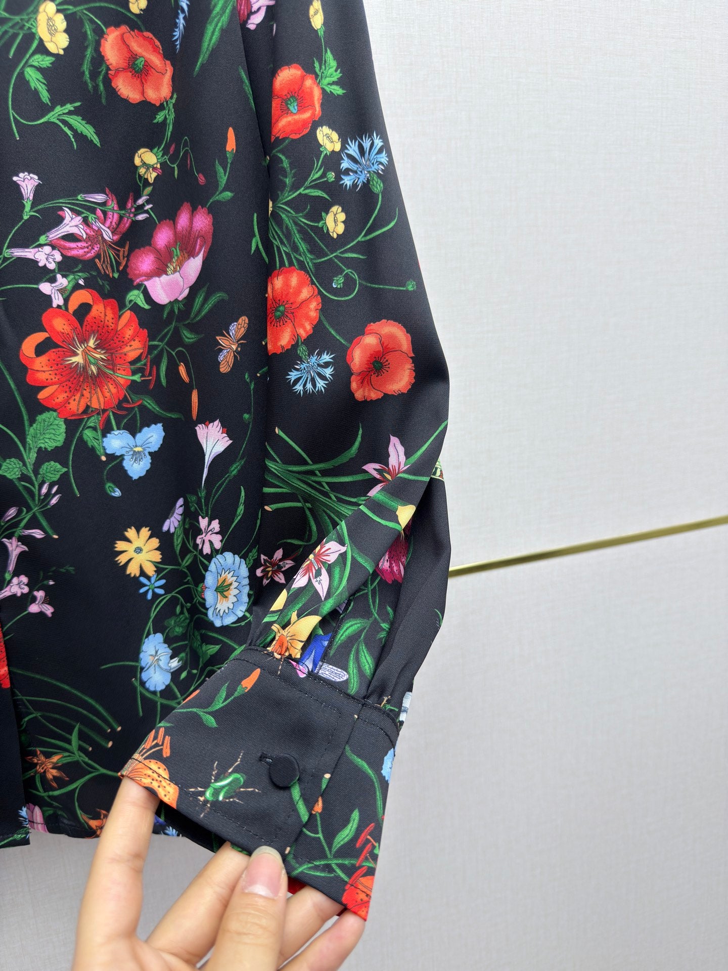 Floral Shirt & Pleated Skirt Set - 26SS Early Spring Collection  (top quality)