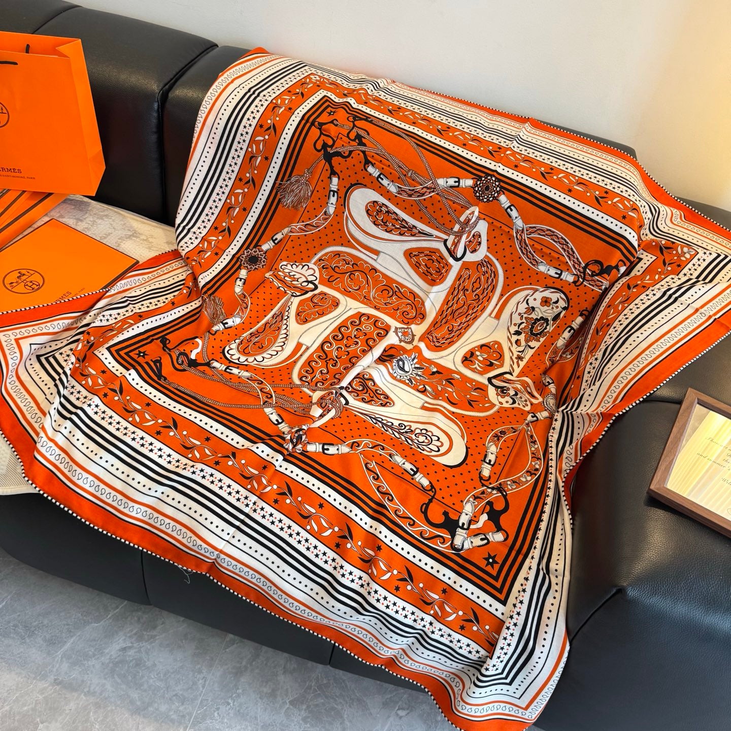 Luxury "Amazon Celebration" Equestrian Scarf