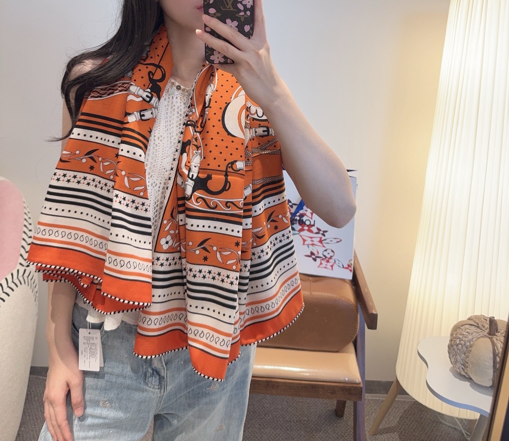 Luxury "Amazon Celebration" Equestrian Scarf