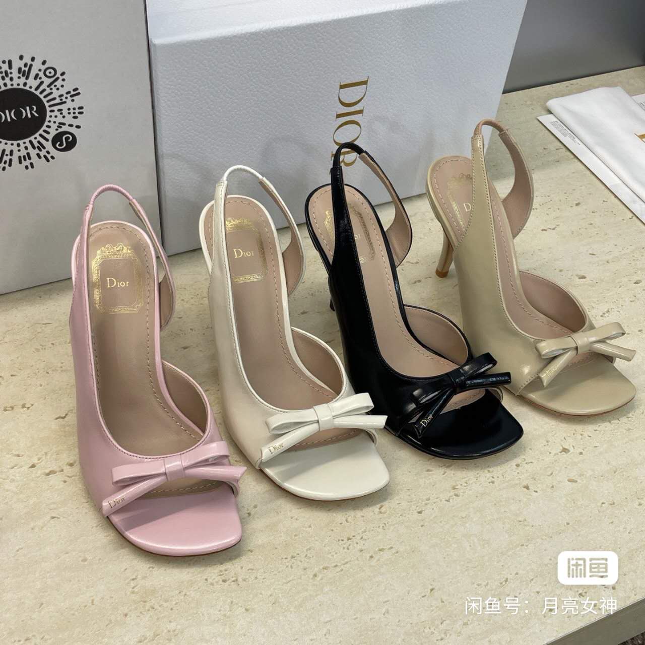 D Elegant Bow High Heel Sandals – 2026 Early Spring Collection