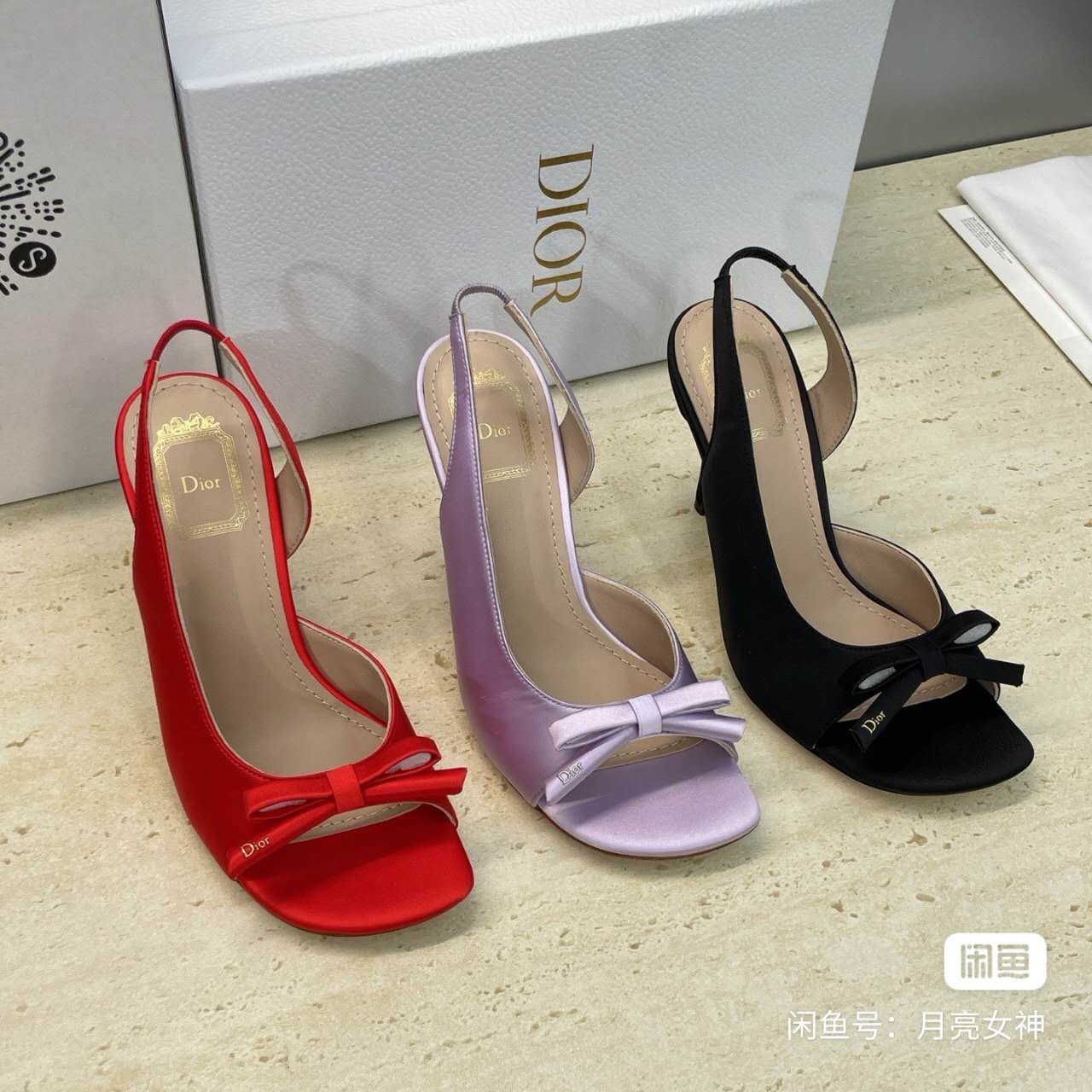 D Elegant Bow High Heel Sandals – 2026 Early Spring Collection