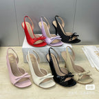 D Elegant Bow High Heel Sandals – 2026 Early Spring Collection