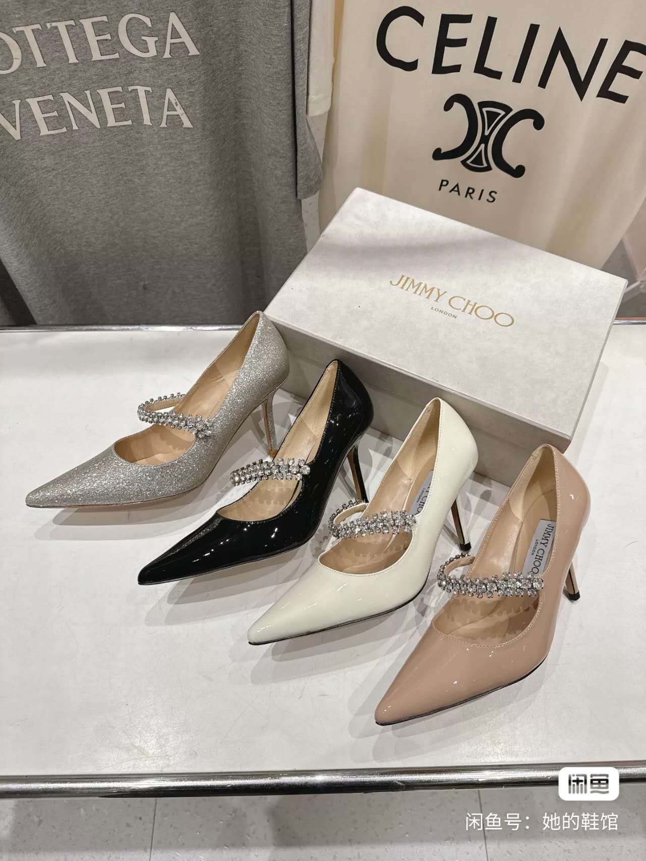 JC 2026SS Mary Jane Pointed High Heels