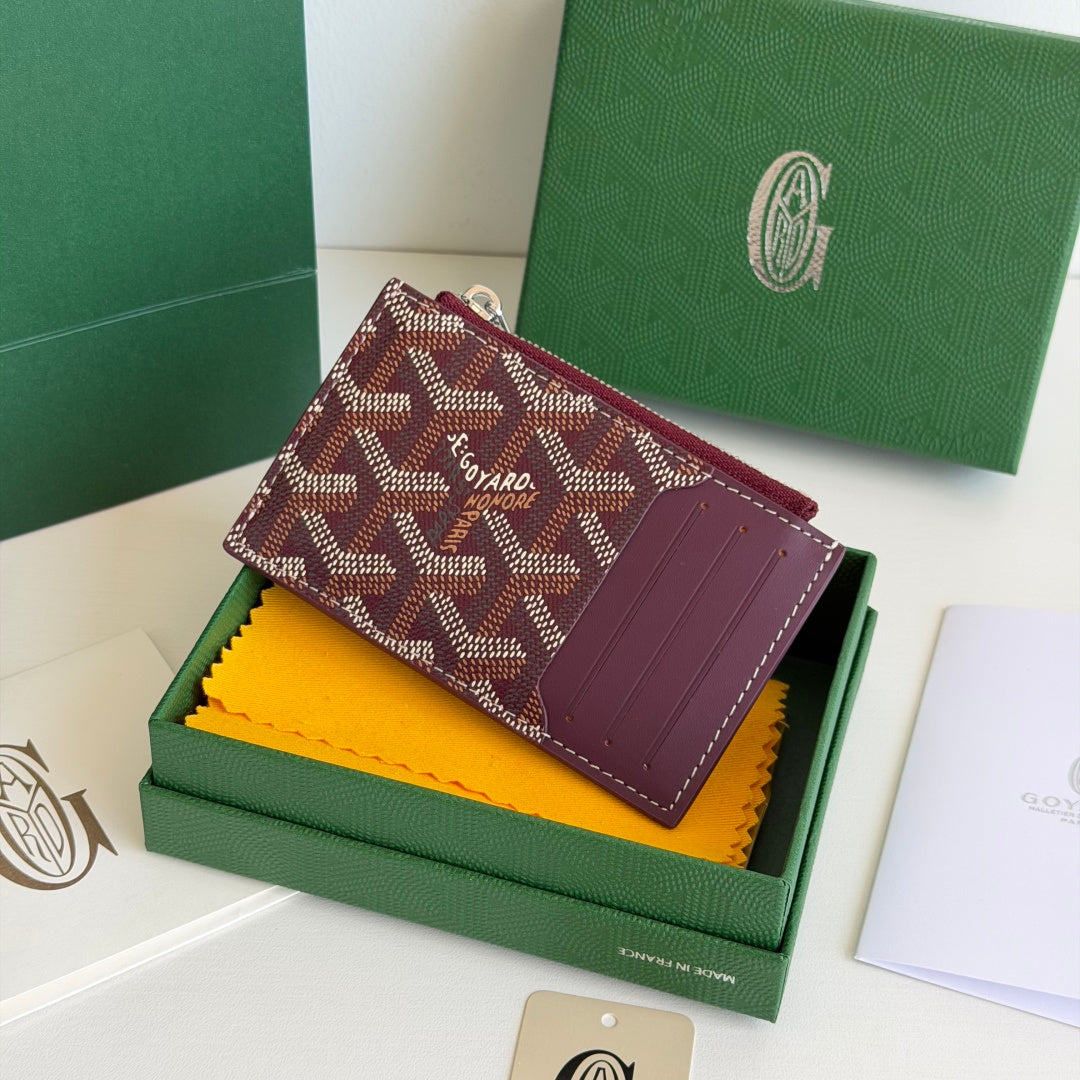 Bourbon Zip Card Holder 👜✨(Premium quality)