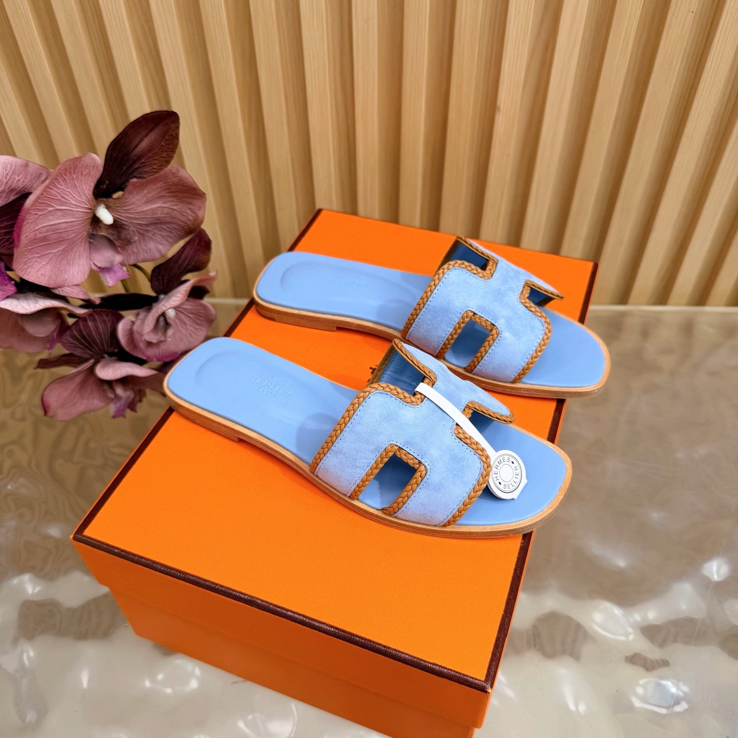 Woven Suede Strap Flat Sandals  🩴✨