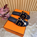 Woven Suede Strap Flat Sandals  🩴✨