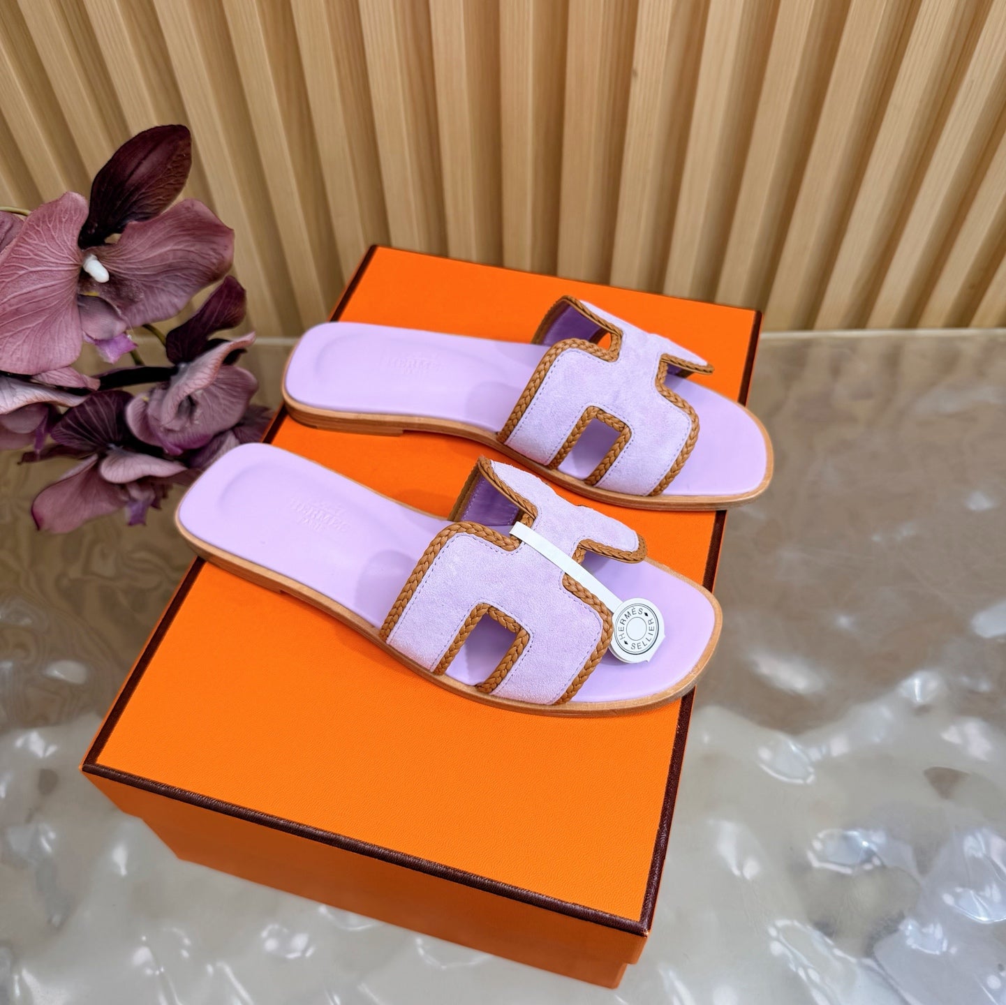Woven Suede Strap Flat Sandals  🩴✨