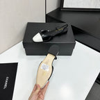 Two-Tone Slingback Pump | Lambskin Lining | Italian Leather