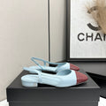 Two-Tone Slingback Pump | Lambskin Lining | Italian Leather