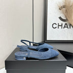 Two-Tone Slingback Pump | Lambskin Lining | Italian Leather