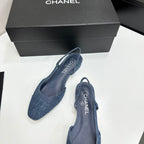 Two-Tone Slingback Pump | Lambskin Lining | Italian Leather