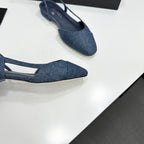 Two-Tone Slingback Pump | Lambskin Lining | Italian Leather