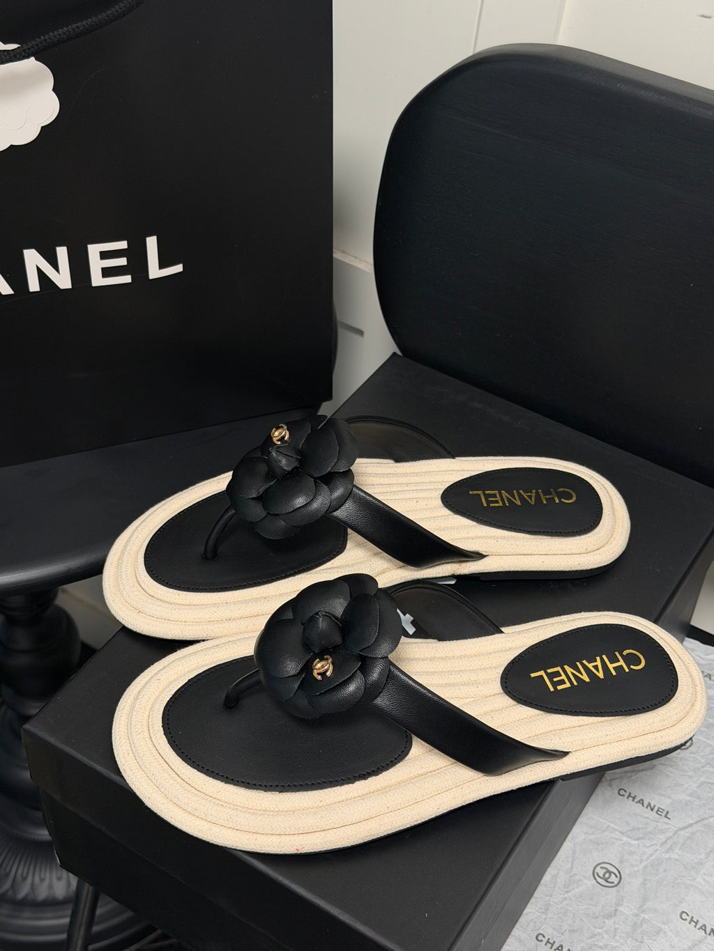Camellia Thong Sandals