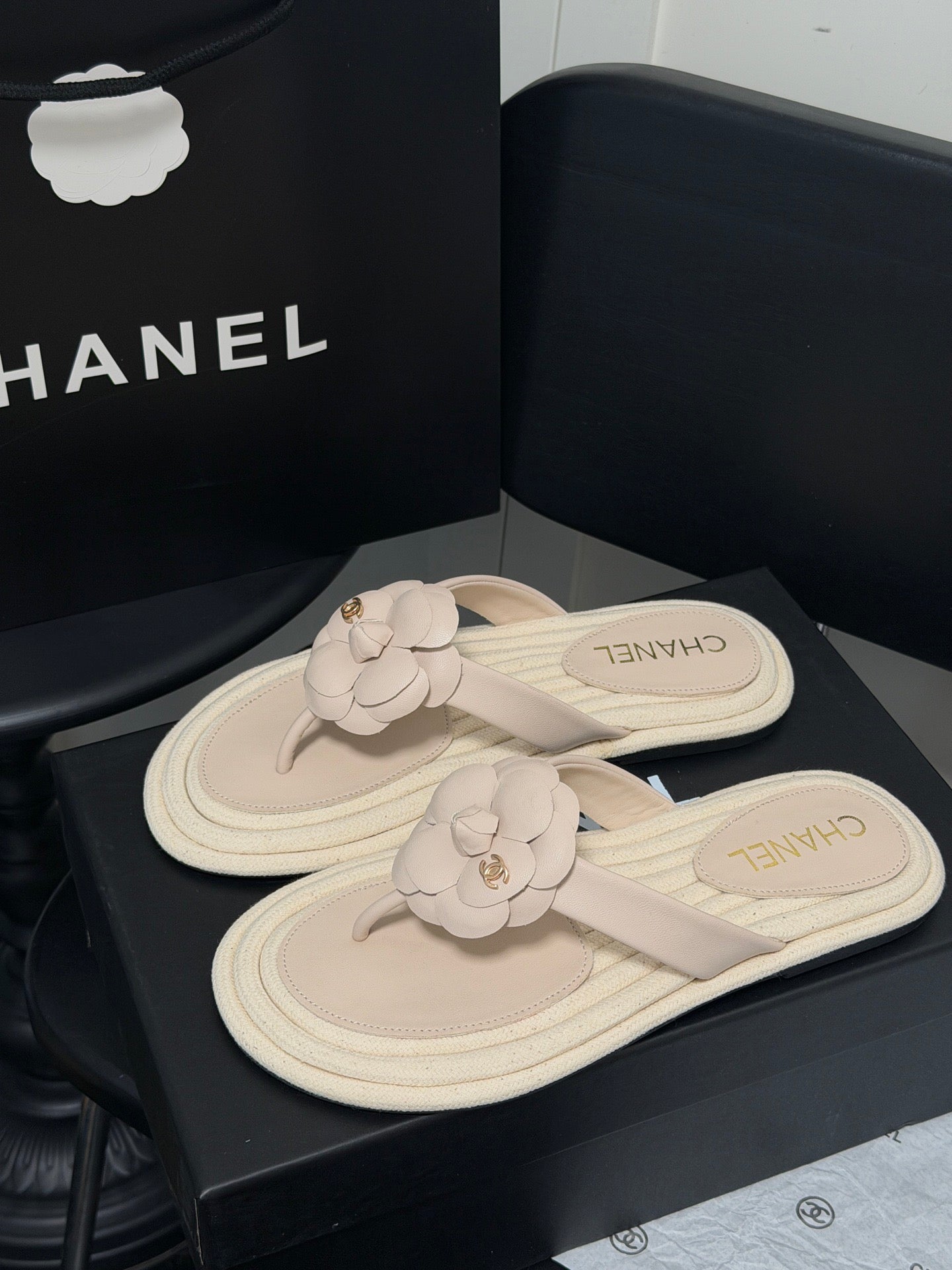 Camellia Thong Sandals