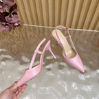 Pointed Toe Heeled Sandal | 2025 | Calfskin · Lambskin | 8.5cm Heel