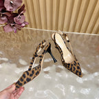 Pointed Toe Heeled Sandal | 2025 | Calfskin · Lambskin | 8.5cm Heel