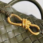 Andiamo Intrecciato Bag | Lambskin | Premium Quality|
