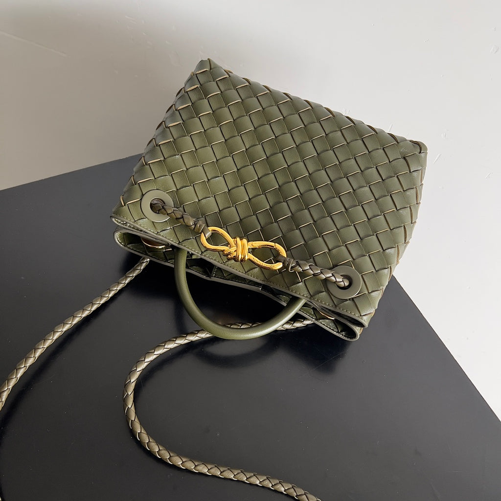 Andiamo Intrecciato Bag | Lambskin | Premium Quality|