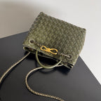 Andiamo Intrecciato Bag | Lambskin | Premium Quality|