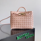 Andiamo Intrecciato Bag | Lambskin | Premium Quality|