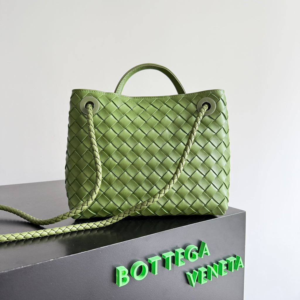 Andiamo Intrecciato Bag | Lambskin | Premium Quality|