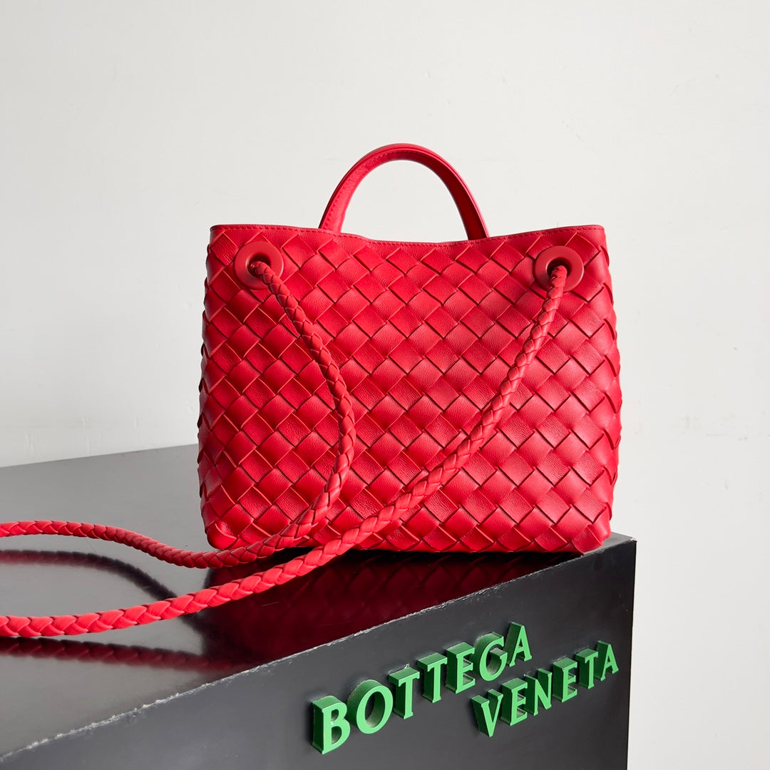 Andiamo Intrecciato Bag | Lambskin | Premium Quality|