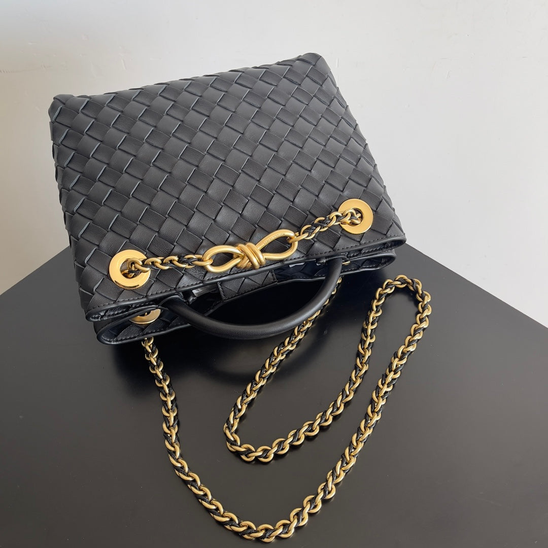 Andiamo Intrecciato Bag | Lambskin | Premium Quality|