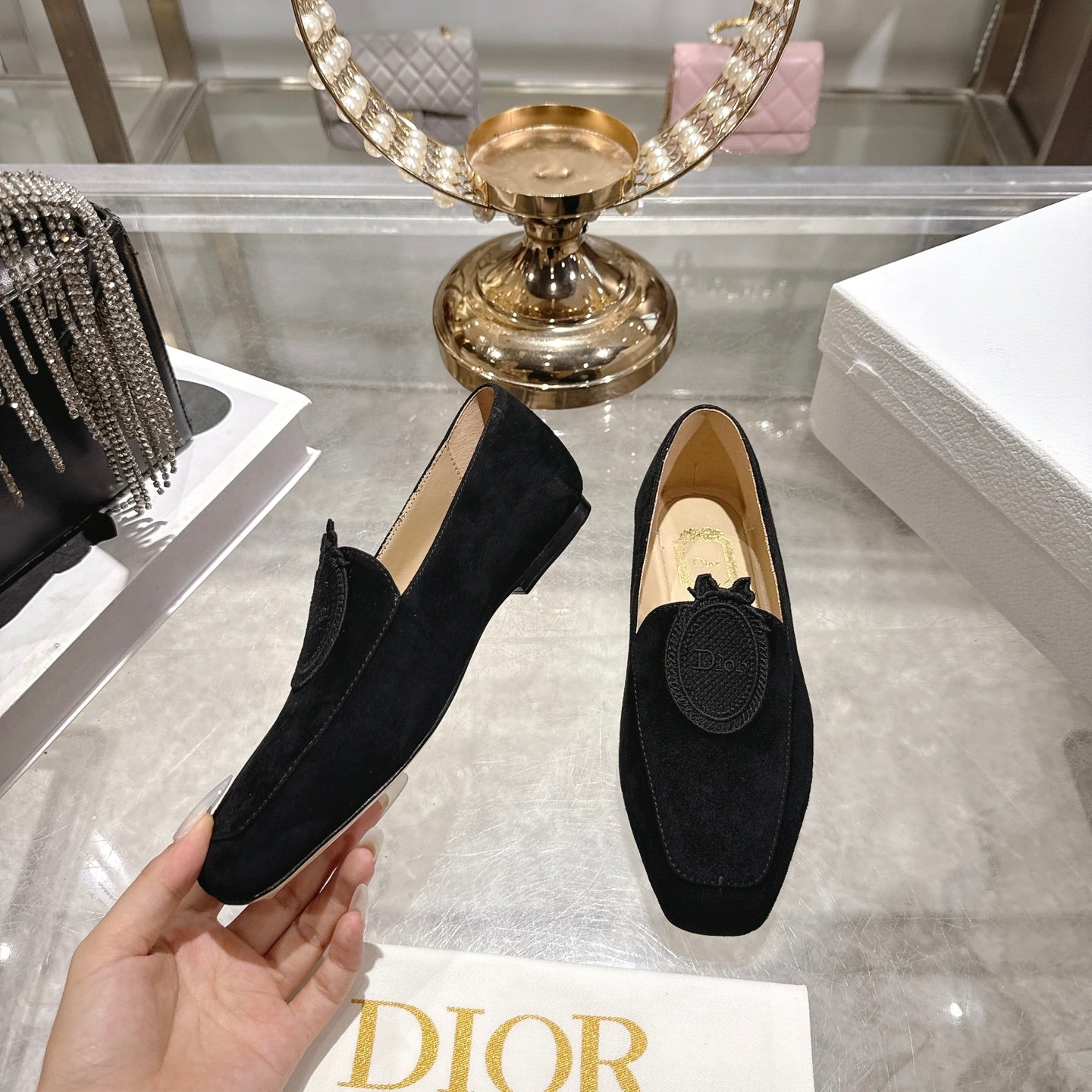 2026 SS D-Médaillon Mule | Baby Bow