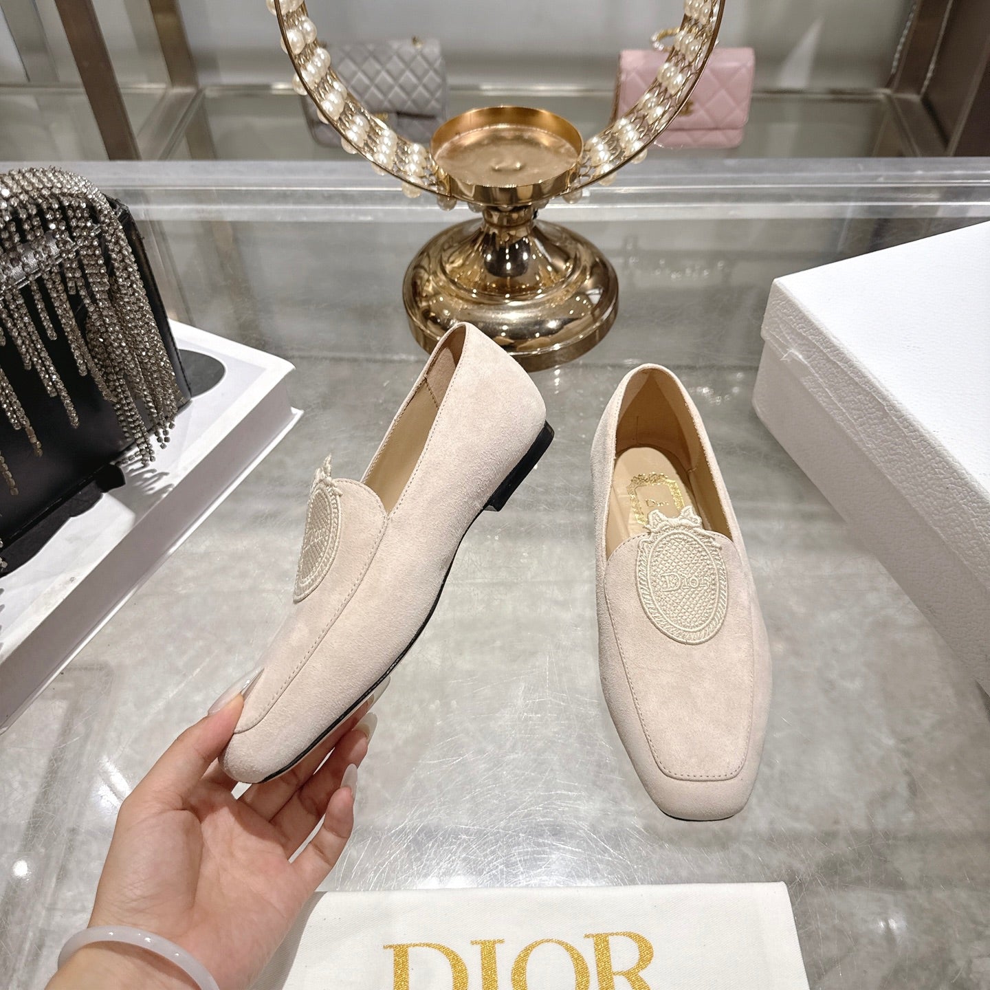 2026 SS D-Médaillon Mule | Baby Bow