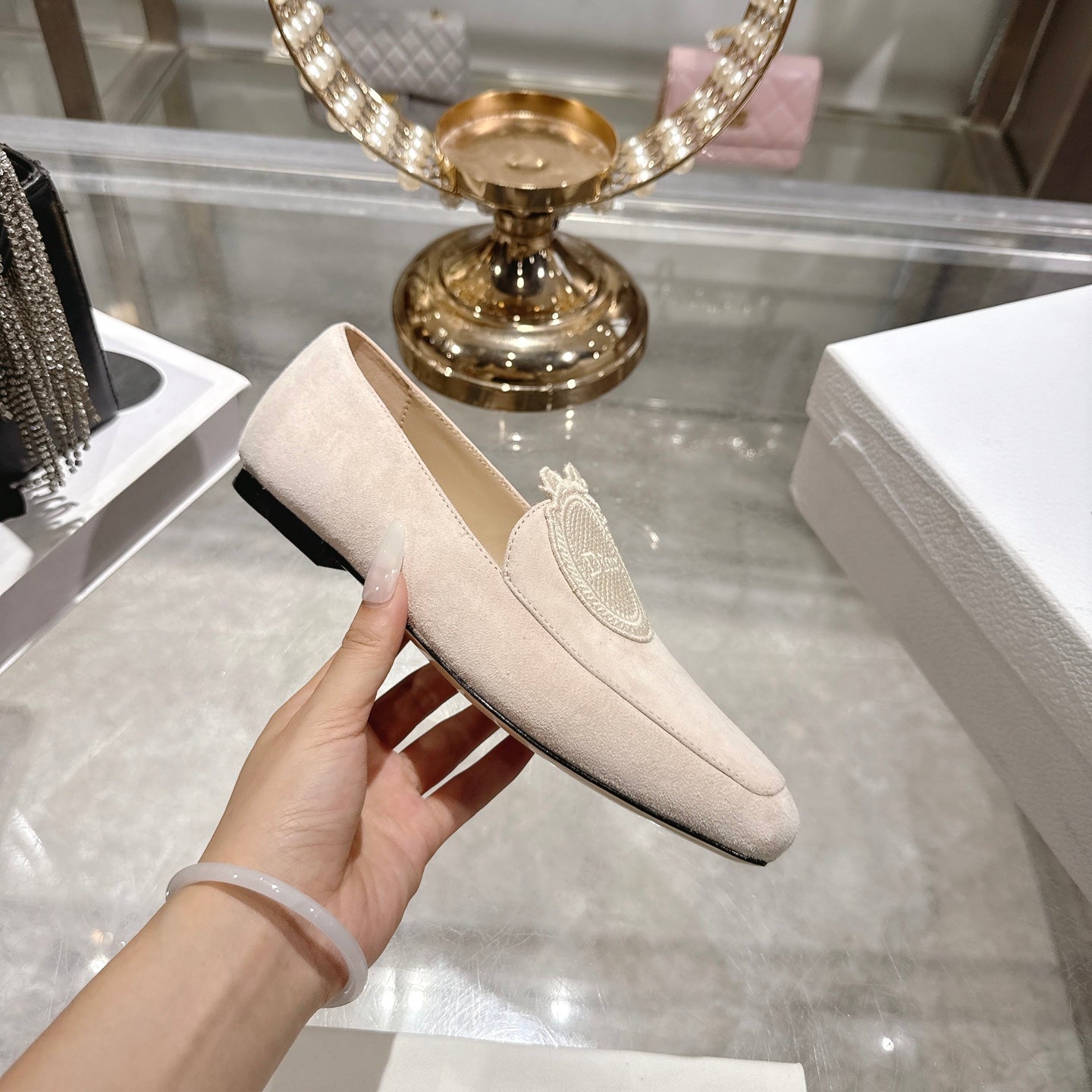 2026 SS D-Médaillon Mule | Baby Bow
