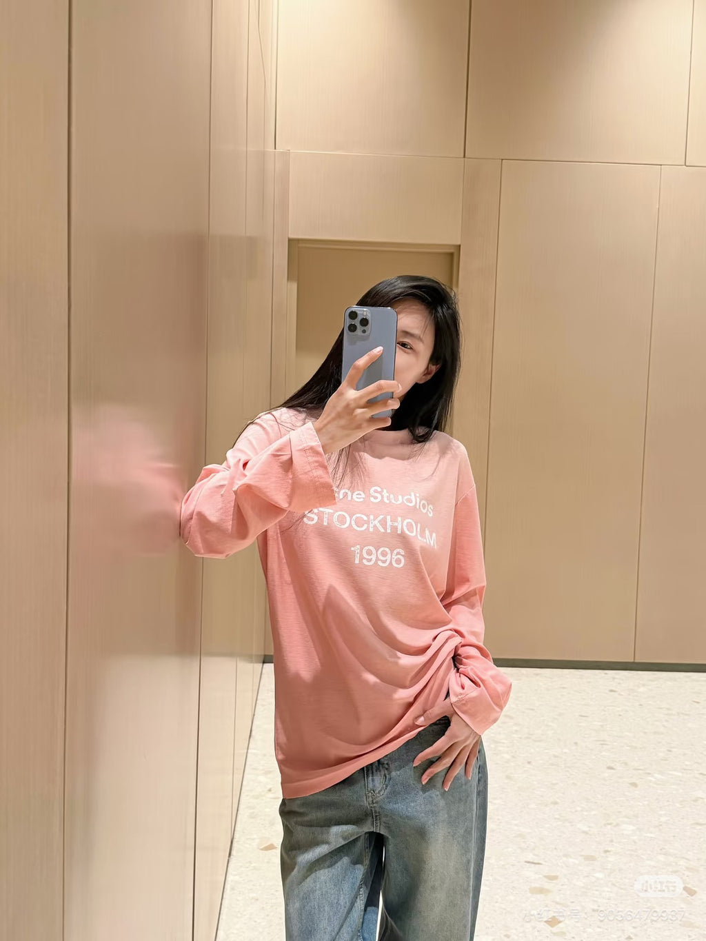 1996 Vintage Washed Long-Sleeve Tee