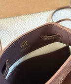 MM Suede Bucket Bag