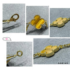 Four-Leaf Clover Stone Bracelet | Premium Quality|
