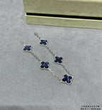 Four-Leaf Clover Stone Bracelet | Premium Quality|